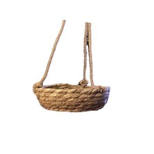 2 Woven Hanging Plant Baskets